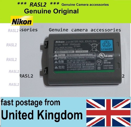 Genuine nikon el18a battery - nikon,