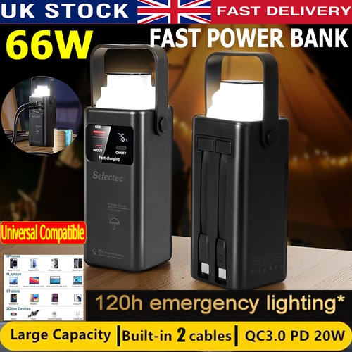 Power bank 90000mah 66w usb - 66w,