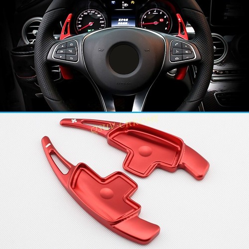 Red steering wheel paddle - steering,