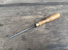 Vintage 3/16” I & H Sorby Wood Gouge Chisel Carpenters Woodworking Old Tool