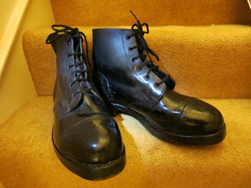 British army ammo boots 12l - british,