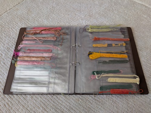 Cross stitch thread organiser - cross,