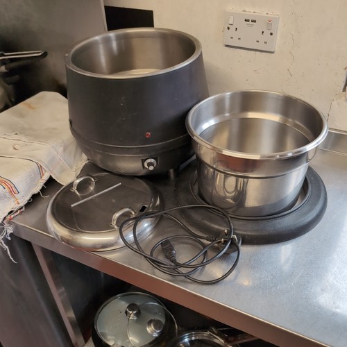 Sunnex soup warmer kettle - sunnex,