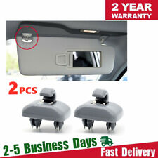 2X Sun Visor Clips Gray For Audi A3 A4 A5 Q5 A7 B6 B7 B8 S4 S5 TT 8E0857562A