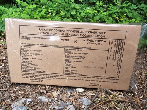 French rcir 24hr ration pack - ration,