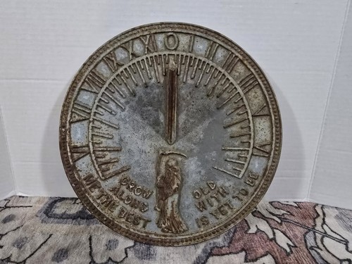 Vtg grim reaper sundial - vtg, "grow