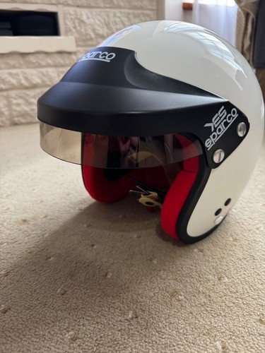 White sparco pro - pro-jet, helmet