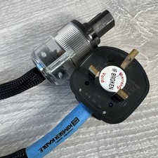 Russ Andrews Reference Powerkord Power Mains Cable 1m Long 320 Watt Gate Working