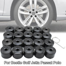 For VW Beetle Passat Golf Jetta CC 17mm Car Wheel Nuts Caps Locking Bolts Covers
