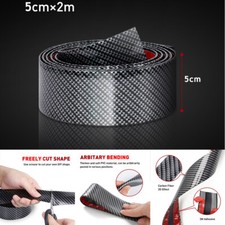 1/2Set 2M*5CM Black Door Auto