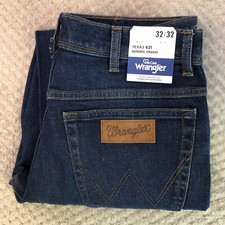 Wrangler Texas Jeans Size W32 L32 Measures W31 L33 Blue Straight Leg New BNWT