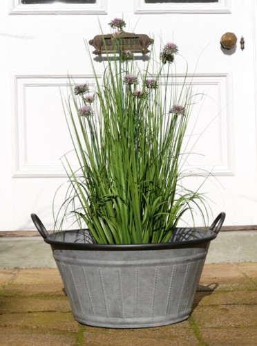 Vintage style galvanised metal - vintage,