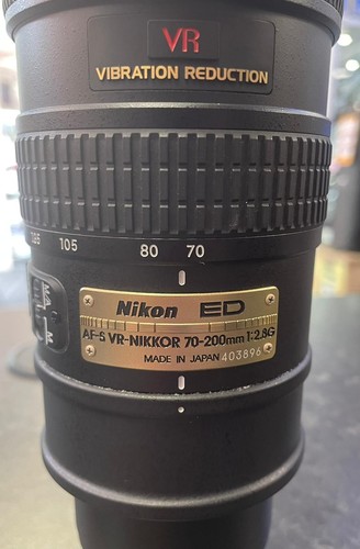 Nikon nikkor 70 200mm - nikon, af-s