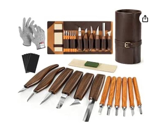 Wood carving tools set - tools,