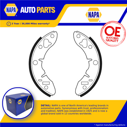 Brake shoes set fits - shoes, austin