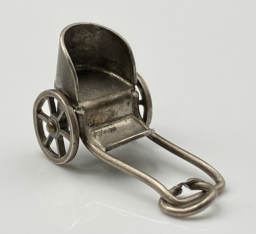 Vintage sterling silver pull - sterling,