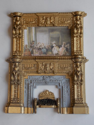 Dolls house 12th scale - house, 1