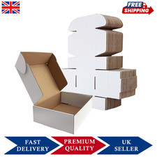 White Shipping Cardboard Boxes