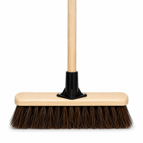Outdoor yard broom stiff hard - yard,