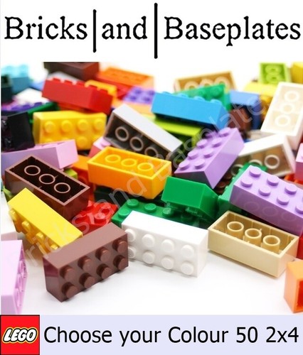 Lego bricks 2x4 part - -, no