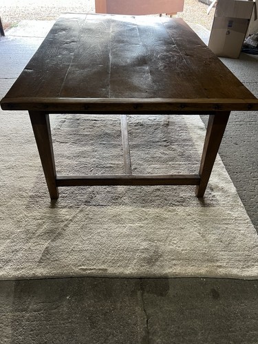 Antique oak refectory dining - oak,