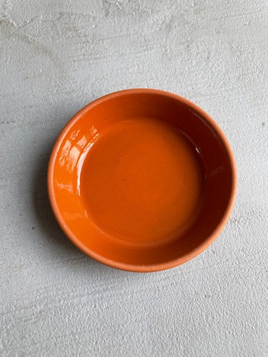 Top glazed natural clay - glazed,