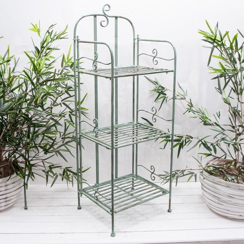 Tier vintage green - green, metal