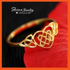 9K Gold Filled Vintage Celtic