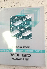 2002 Toyota CELICA Electrical Wiring Diagram Manual OEM ETM EWD 