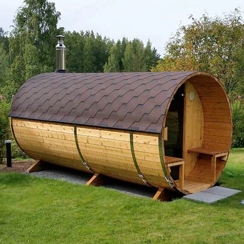 Keico barrel sauna 400 - 400, w/