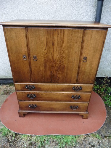 Oak cupboard chest of - oak, cupboard,
