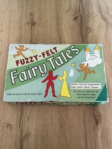Fuzzy felt fairy tales vintage - fuzzy-felt,