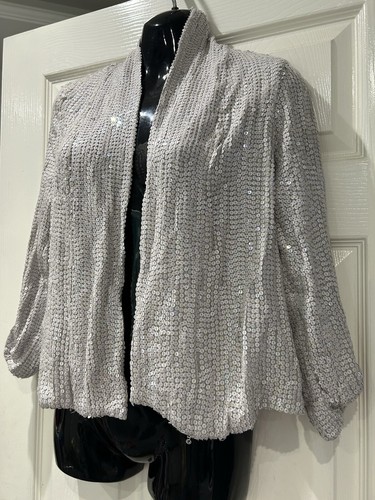 Topshop sequin blazer jacket