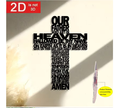 Lords prayer crucifix - prayer,