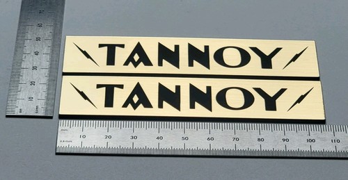 Tannoy speaker badge emblem - badge,