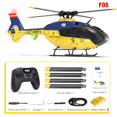 Yuxiang f06 ec135 - ec135, rc