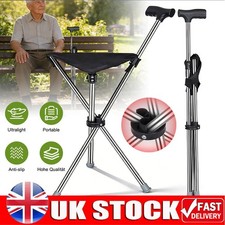 2in1 Folding Walking Stick