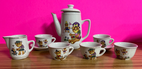 Children vintage tea - children's,