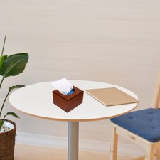 1Pc Delicate Tissue Box Extraction Paper Case Wooden Tissue Box for Home Office