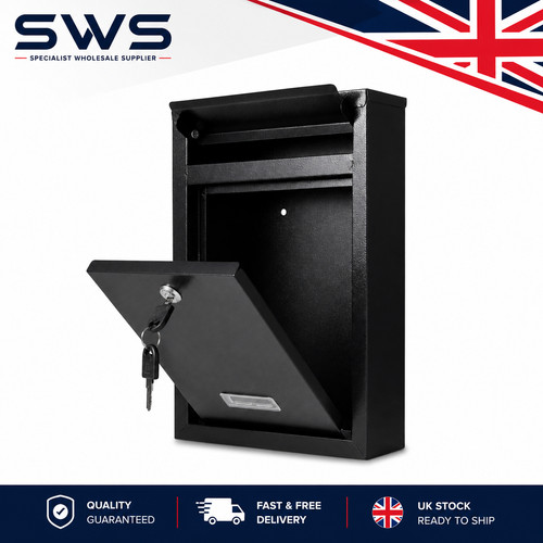 Large black lockable - black,