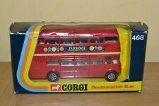 Vintage Boxed Corgi No. 468 London Routemaster Bus "Outspan"Livery