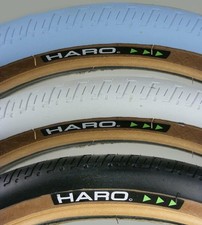 Haro HPF Skinwall Tyre Old School BMX 20x 2.0 or 2.2 Light Blue White or Black