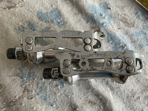 Vintage kyokuto bicycle pedals - kyokuto,