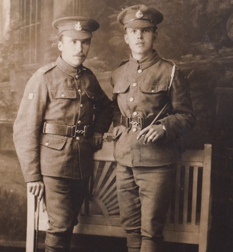 Ww1 british soldiers rppc - ww1,