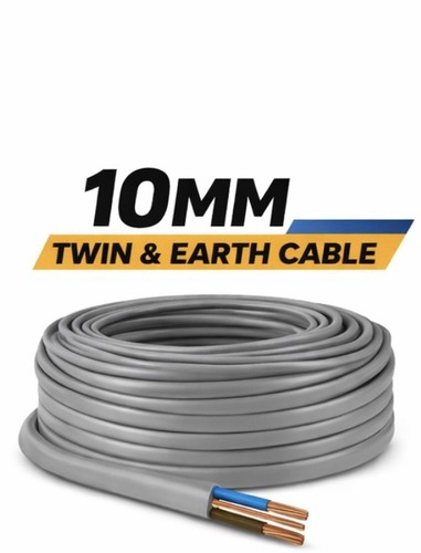 10mm twin and - earth, cable
