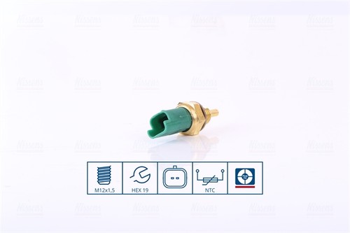 207087 nissens sensor coolant - nissens,