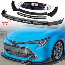 Gloss Black Front Bumper Lip