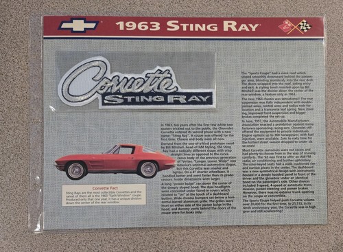 1963 corvette sting ray tech - corvette,