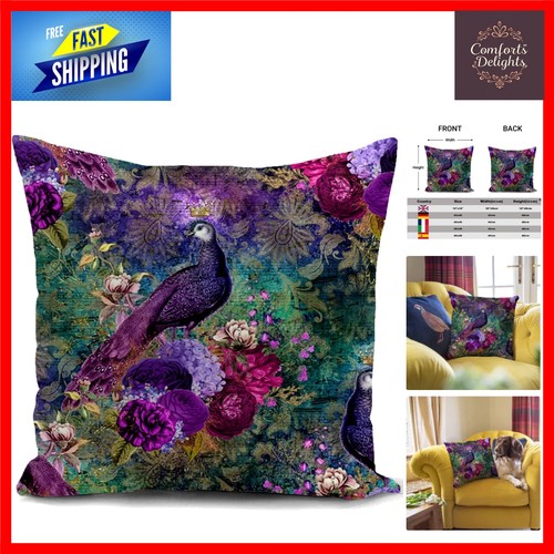Gorgeous peacock cushion cover - gorgeous,