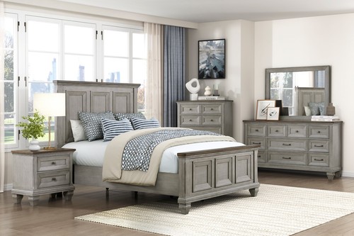 New 5pc queen king gray - queen,
